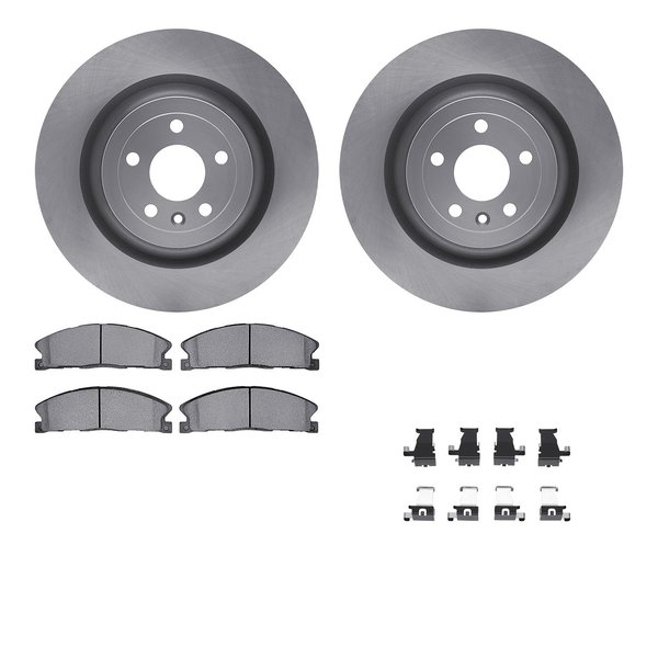 Dynamic Friction Co 6512-99798, Rotors with 5000 Advanced Brake Pads includes Hardware 6512-99798